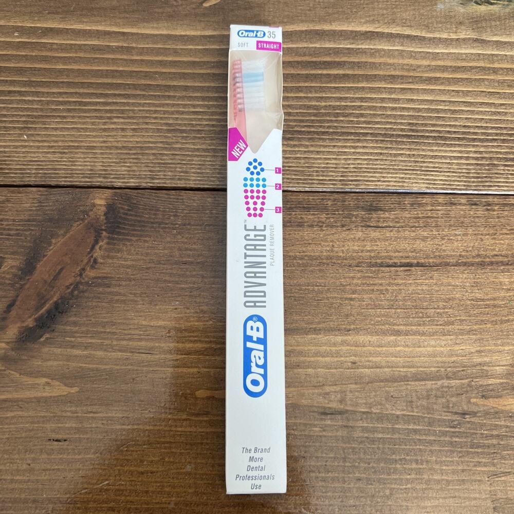 1993 Oral-B Advantage 35 Soft Straight